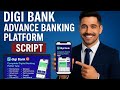 Make Your Own Digital Banking Website With Admin Panel l Digi Bank Banking Website Free Script