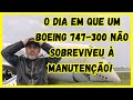 O Dia em que um Boeing 747-300 Não Sobreviveu à Manutenção! #avgeeks #aviação #saudiarabia