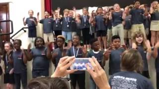 Sylvan Park elementary school – fourth grade awards day song 2017