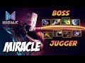 Miracle BOSS JUGGER - Dota 2 Pro Gameplay