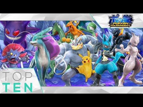 Top Ten - Greatest Pokemon in Pokken Tournament! (Feat Ndukauba) (Top 10)