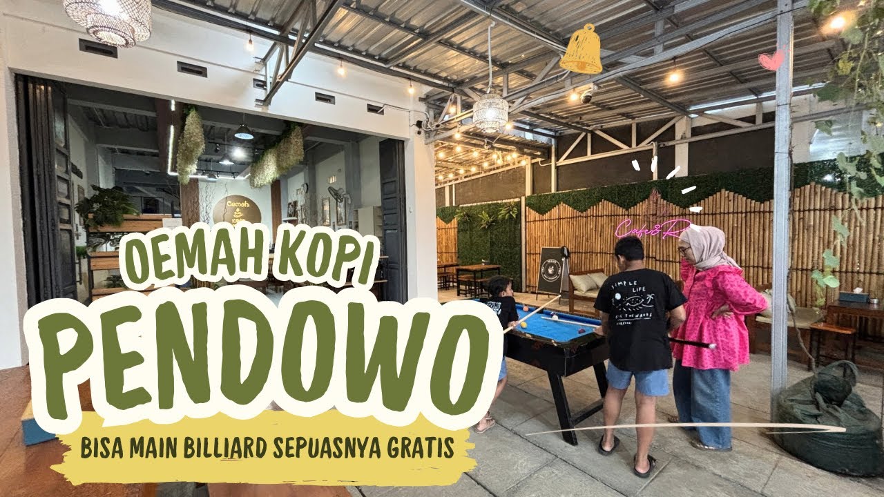 Kuliner Purworejo: Ngopi & Makan Enak di Oemah Kopi Pendowo Cafe