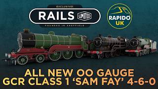 NEW TOOLING Rapido x Rails of Sheffield OO Gauge Steam Locomotive Announcement