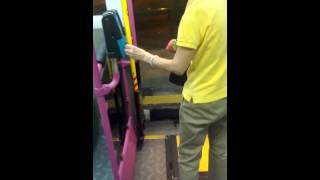 SBS 3036D Bus 147 Broken Back Left Door Hinge