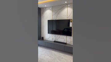 best trending color combination tv cabinet design #tv #colors #tvcabinet