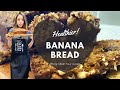 Healthier Banana Bread | Made with Whole Wheat Flour - No Sugar Recipe