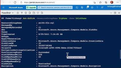 AZ-104 Lab 3C: Manage Azure resources by Using Azure PowerShell