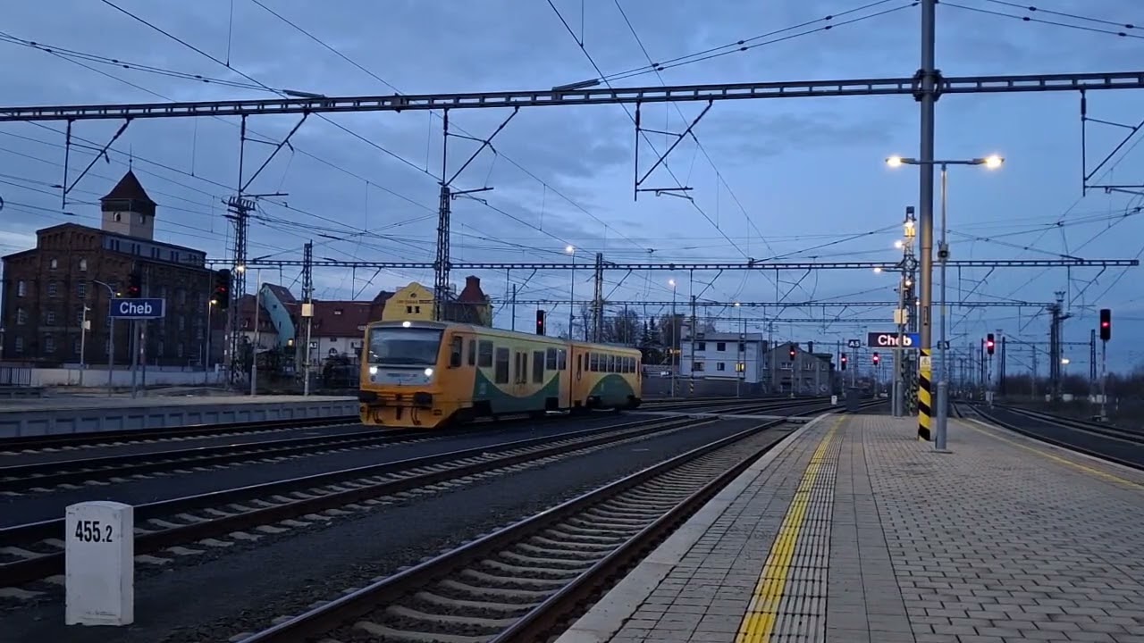 Železniční stanice CHEB 10.2.2026