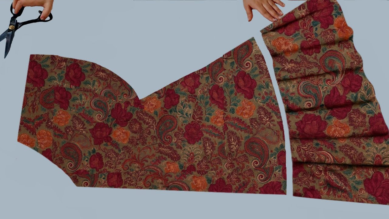 ✅ When I sewed this, everyone asked where I got it✂️And they were shocked🔥 Dress without a pattern