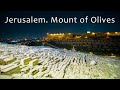 Jerusalem at Night: Mount of Olives, Tomb of the Virgin Mary, Old city