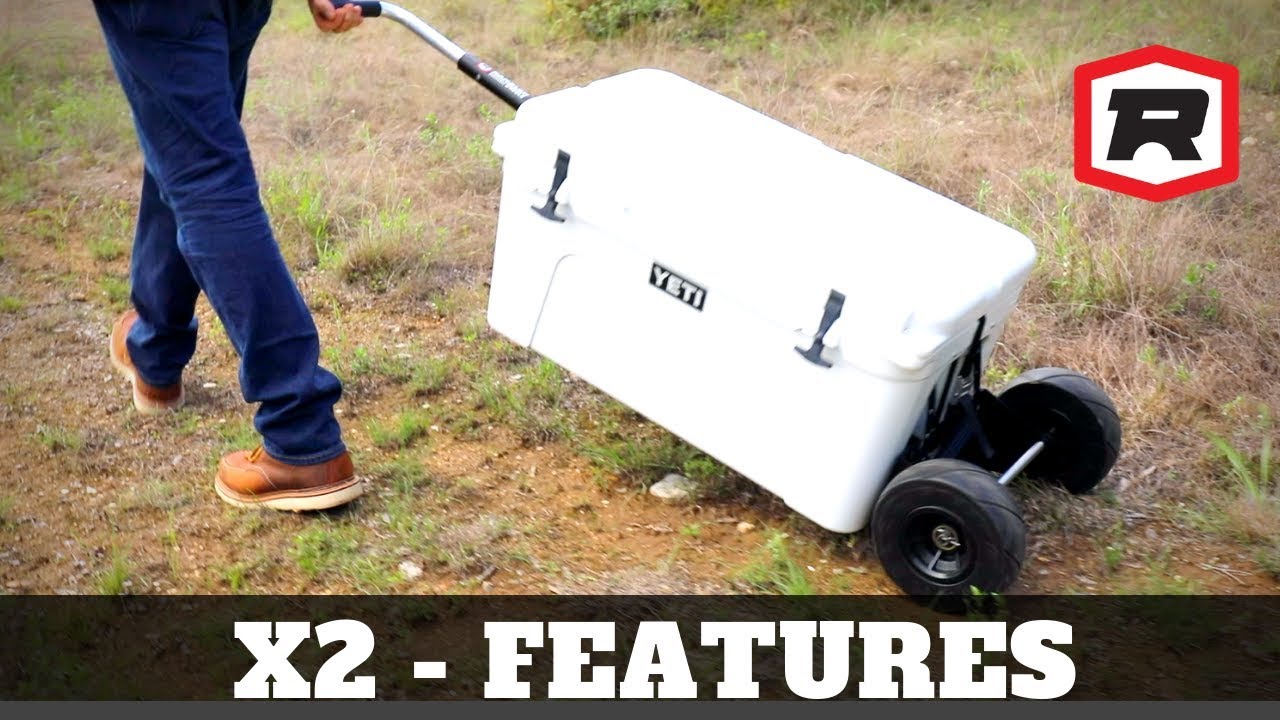 All Terrain Wheel System for YETI Cooler - The Rambler X2