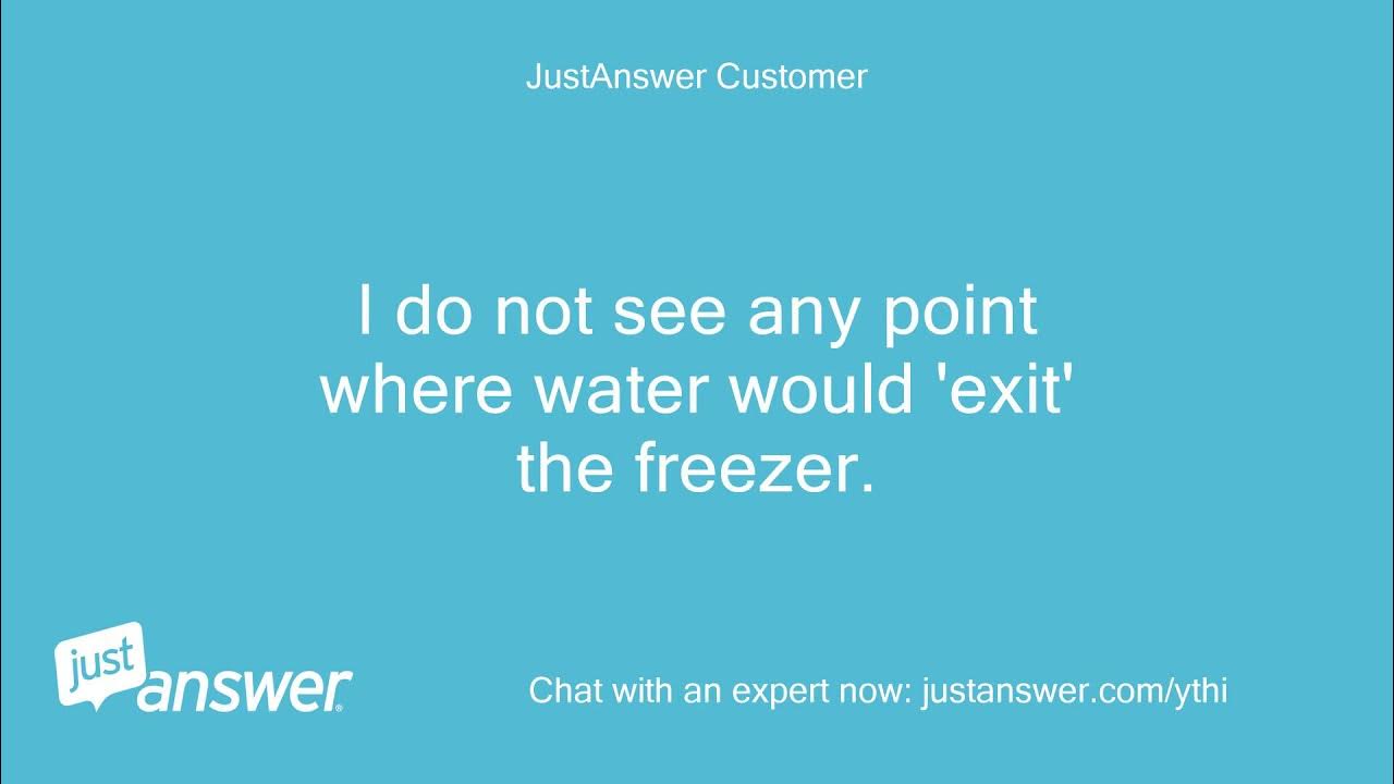 Hi, My Neff fridge freeze constantly has ice build up in the YouTube