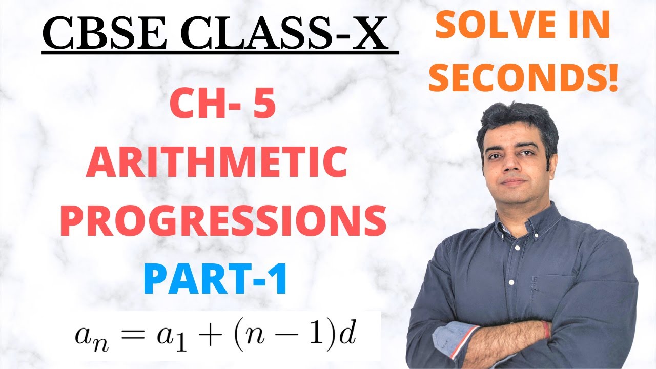 Ch-5 Arithmetic Progressions (Part-1) || NCERT Class 10 Maths - YouTube