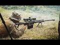 United States Marines Firing the M107 .50 caliber Sniper Rifle / Anti-Materiel Rifle