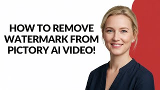 HOW TO REMOVE WATERMARK FROM PICTORY AI VIDEO! - Julia'sTutorials