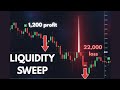 Liquidity Sweep explained with Trading Strategy in 11 Mins [Step by Step]