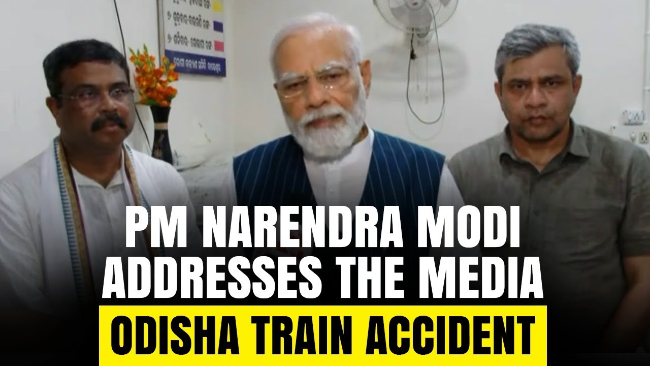 PM Narendra Modi addresses the media | Odisha train accident