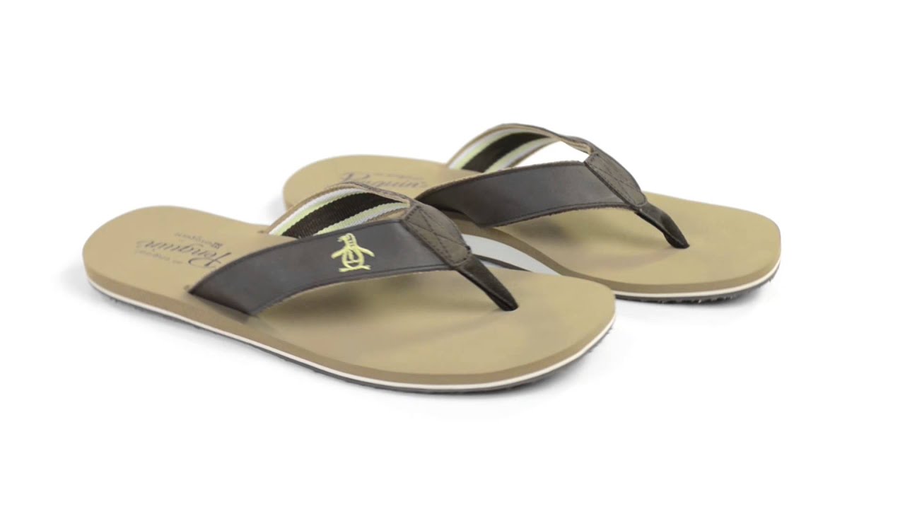 penguin slippers for men