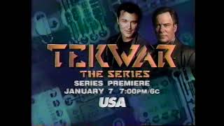 1994 1st TekWar series ad William Shatner Prodigy live chat