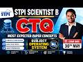 STPI SCIENTIST B MOST EXPECTED PAPER CONCEPTS | STPI SCIENTIST B EXAM PREPARATION #stpi