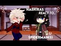Hashiras react to spider man(s) | GCRV | short like Shinobu | Sanegiyuu