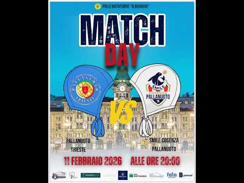 A1F Water Polo Trieste vs Cosenza Water Polo