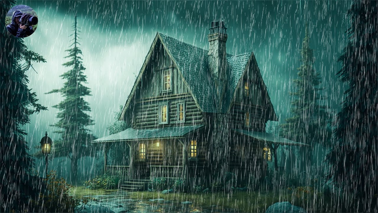 Suoni della pioggia per dormire 🌧️ Suoni di pioggia e tuoni 💤 ...