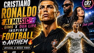 Cristiano Ronaldo AI Music 🎵 | GIMS x Dua Lipa Inspired Football Anthem ⚽🔥