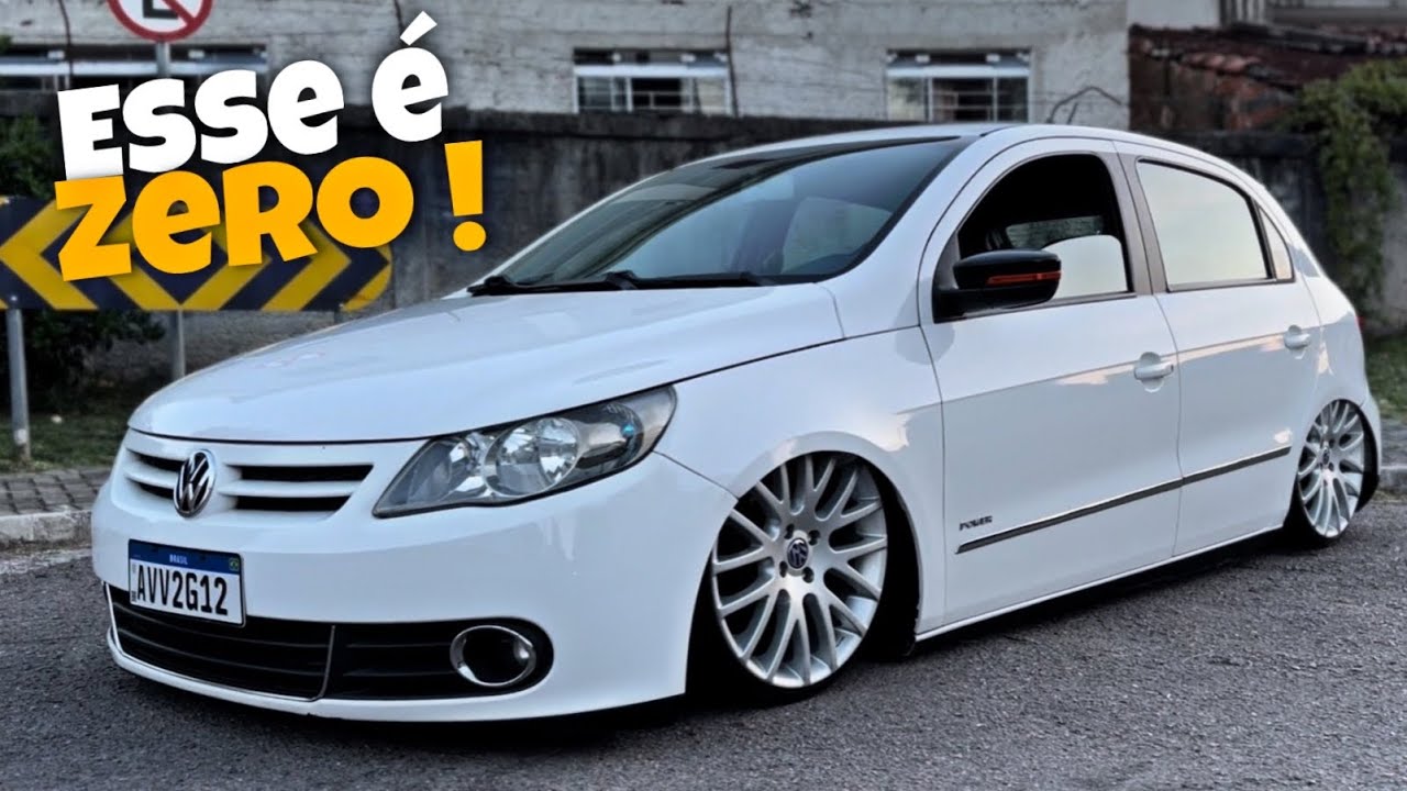 RECEITA DE SUCESSO! GOL G5 POWER REBAIXADO ARO 18 SUSPENSÃO A A AR 🔥