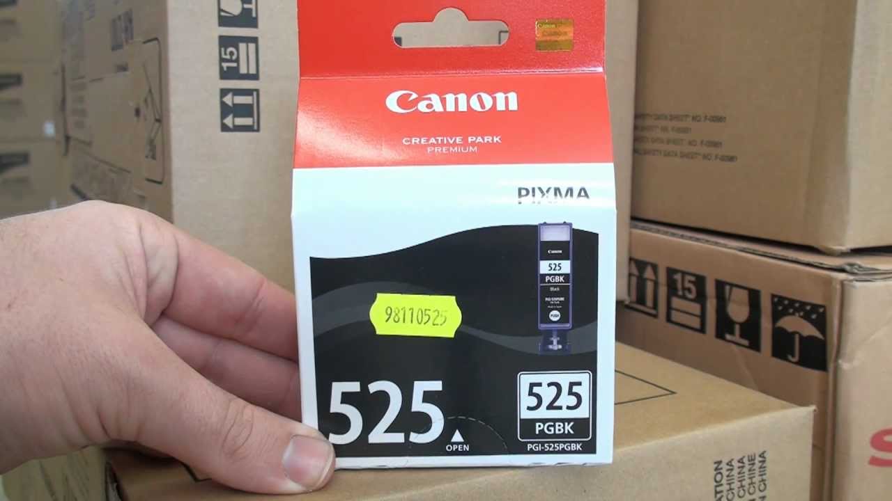 canon 525 pgbk black