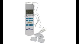 TENS Unit Muscle Stimulator - Easy@Home Electronic Pulse Massager