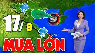 Tin Bão Mới Nhất |Dự báo thời tiết hôm nay ngày mai 17/8/2026 |thời tiết 3 ngày tới #thoitiet