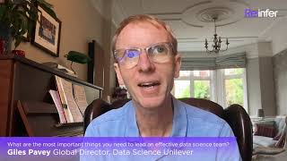 AI Pioneers, Giles Pavey - What are the most important things you need to lead a data science team?