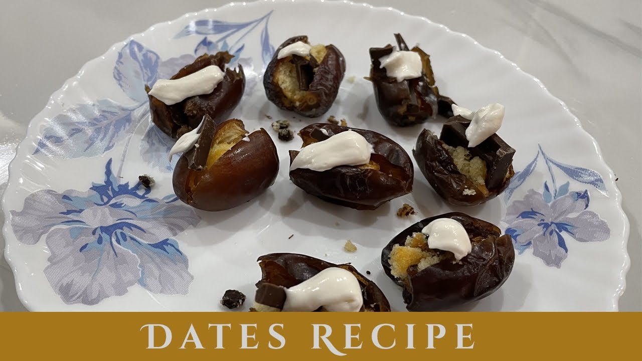 Dates Recipe | Stuffed Dates | Recipe | Ramadan | Recipe | By | Taba ...