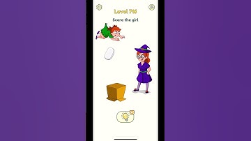 Dop2 level 716 | Scare the girl | delete one part | #solve the gameplay