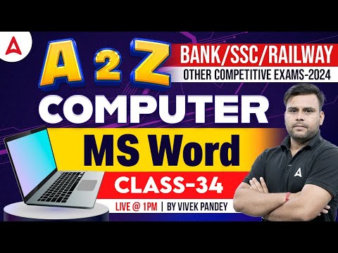 A to Z Computer for all Competitive Exams 