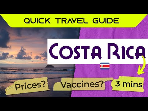 Costa Rica | Quick Vacation Travel Guide ✈ | 2022