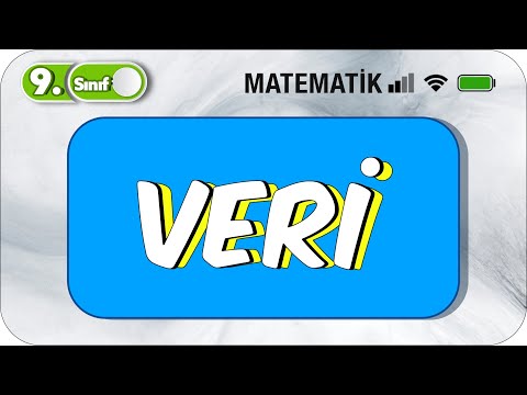 9.Sınıf Matematik Veri | Konu Anlatımı #2023