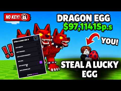 🚀 NEW Steal A Lucky Egg Script 2026 | Auto Egg Collector, Auto Base Upgrade &amp; More