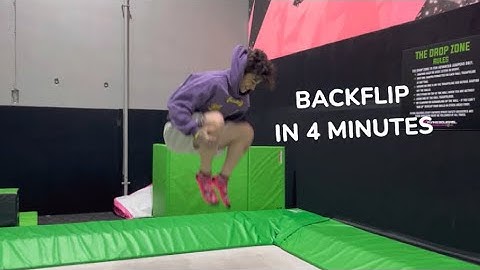 Learn A Backflip in 4 Minutes