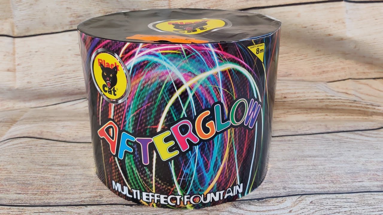 Afterglow Fountain from Standard Fireworks - UK Landed Footage - YouTube