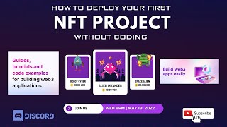 How to Deploy your First NFT Project without Coding using thirdweb