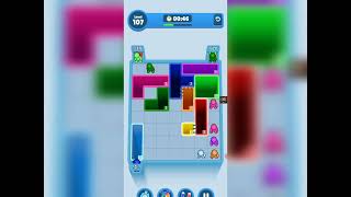 Drop Away Level 107 Solution Walkthrough