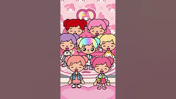 My Sisters Don't Love Me Because I Don't Have Rainbow Hair | Toca Boca World