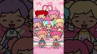 My Sisters Don't Love Me Because I Don't Have Rainbow Hair | Toca Boca World