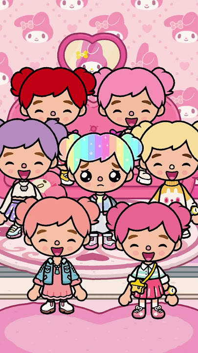 My Sisters Don't Love Me Because I Don't Have Rainbow Hair | Toca Boca World