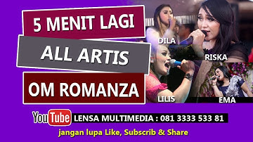 ALL ARTIS - LIMA MENIT LAGI (old version) ROMANZA LIVE PERFORME 2018  (LENSA MULTIMEDIA)