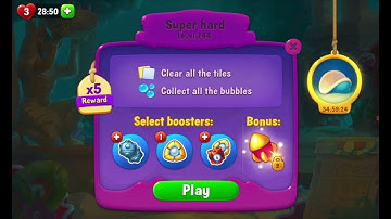 Fishdom  Gameplay #192   Level  744 - 745   Android Mobile Game