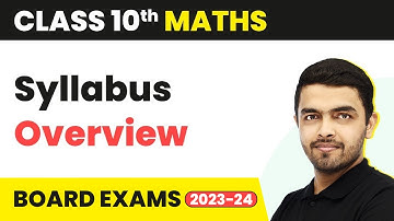 Class 10 Maths NCERT - Syllabus Overview | CBSE Board Exam Class 10 Math (2022-23)