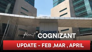 Recent Cognizant update today - telegram channel issue